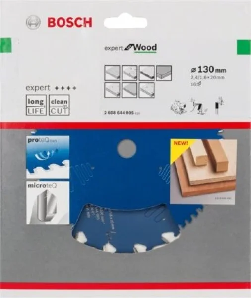 Bosch expert for wood lama per seghe circolari 130x20 mm per legno 2608644005 - dettaglio 2