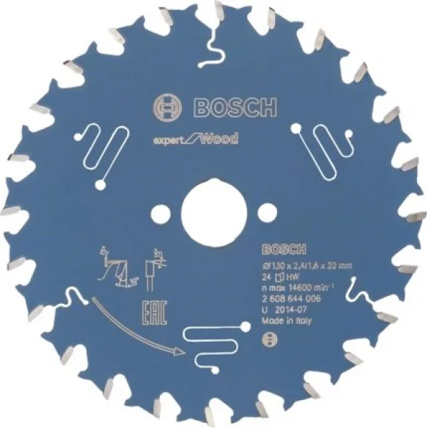 Bosch expert for wood lama per seghe circolari 130x20 mm per legno 2608644006 - dettaglio 1