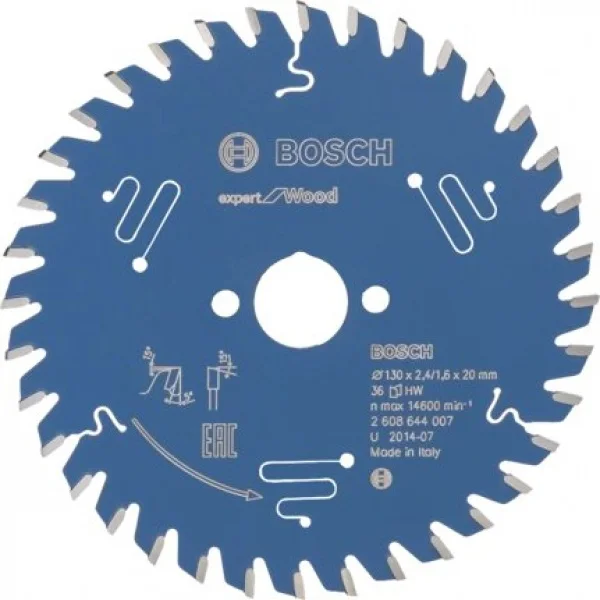 Bosch expert for wood lama per seghe circolari 130x20 mm per legno 2608644007 - dettaglio 1