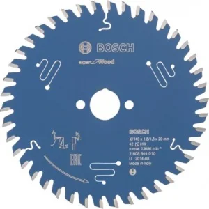 Bosch expert for wood lama per seghe circolari 140x20 mm per legno 2608644010 - dettaglio 1