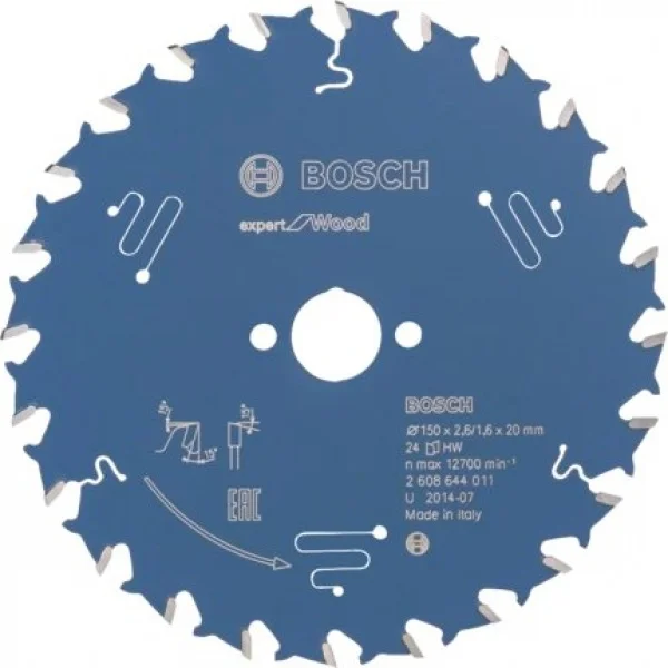Bosch expert for wood lama per seghe circolari 150x20 mm per legno 2608644011 - dettaglio 1