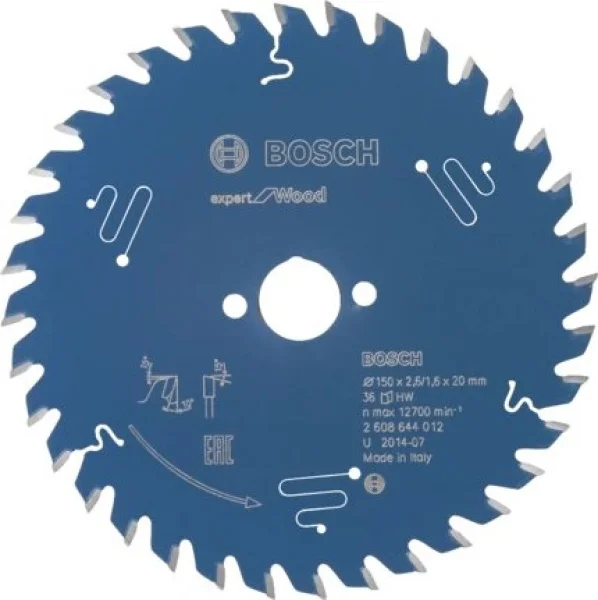 Bosch expert for wood lama per seghe circolari 150x20 mm per legno 2608644012 - dettaglio 1