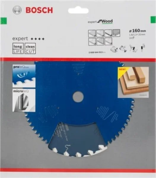 Bosch expert for wood lama per seghe circolari 160x20 mm per legno 2608644013 - dettaglio 2