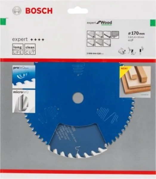 Bosch expert for wood lama per seghe circolari 170x30 mm per legno 2608644028 - dettaglio 2