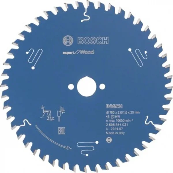 Bosch expert for wood lama per seghe circolari 180x20 mm per legno 2608644031 - dettaglio 1