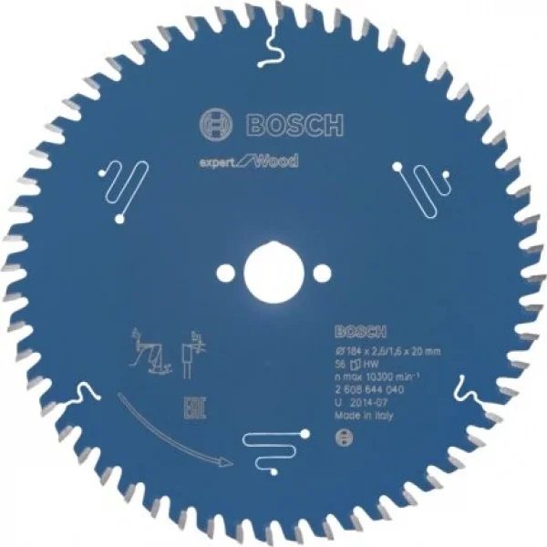 Bosch expert for wood lama per seghe circolari 184x20 mm per legno 2608644040 - dettaglio 1