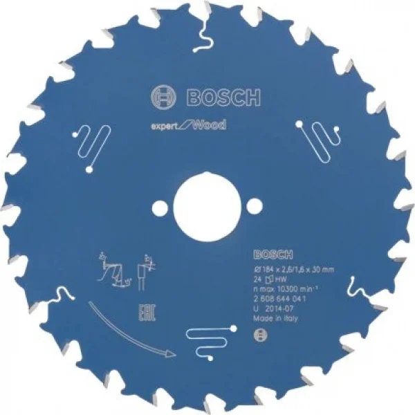 Bosch expert for wood lama per seghe circolari 184x30 mm per legno 2608644041 - dettaglio 1