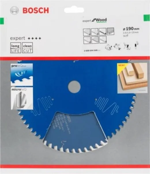 Bosch expert for wood lama per seghe circolari 190x20 mm per legno 2608644046 - dettaglio 2