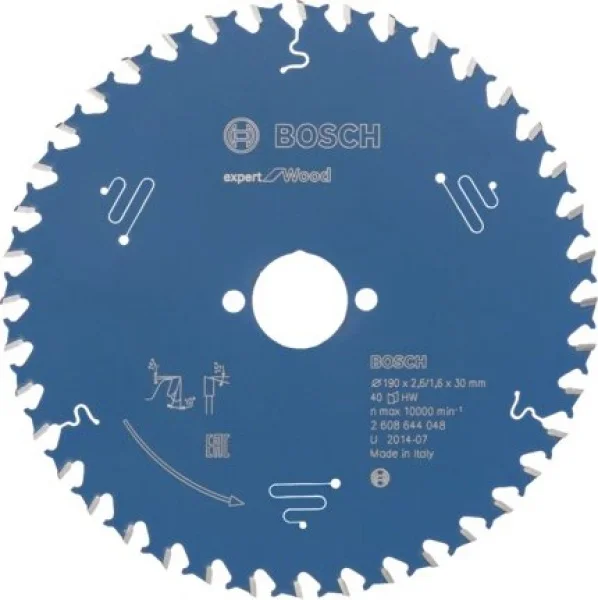 Bosch expert for wood lama per seghe circolari 190x30 mm per legno 2608644048 - dettaglio 1