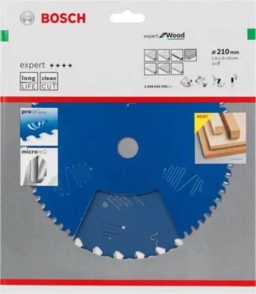 Bosch expert for wood lama per seghe circolari 210x30 mm per legno 2608644058 - dettaglio 2