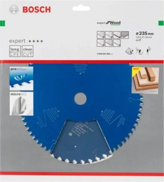 Bosch expert for wood lama per seghe circolari 235x30 mm per legno 2608644065 - dettaglio 2