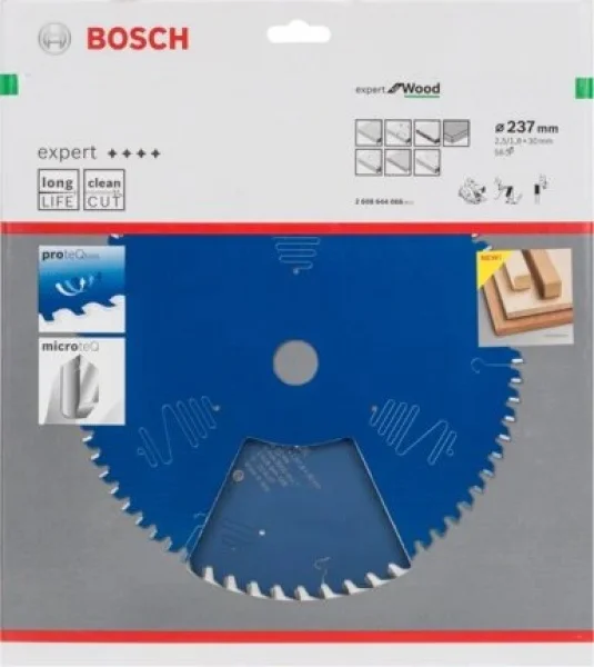 Bosch expert for wood lama per seghe circolari 237x30 mm per legno 2608644068 - dettaglio 2