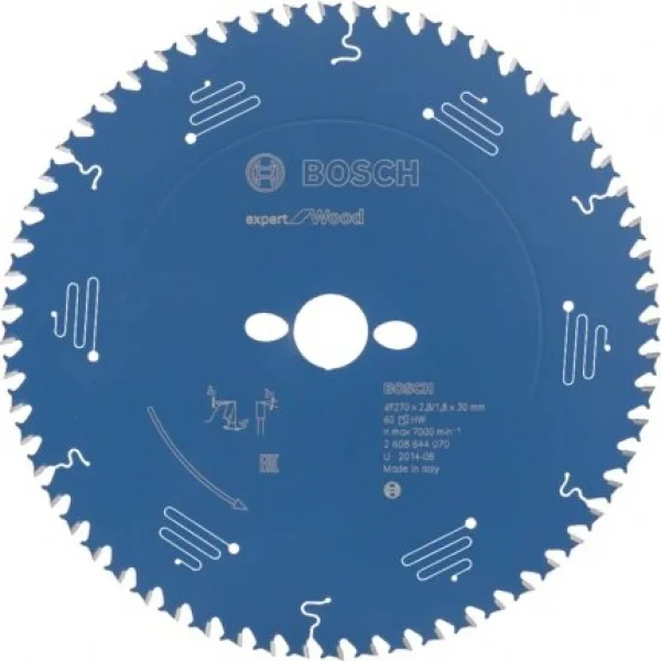 Bosch expert for wood lama per seghe circolari 270x30 mm per legno 2608644070 - dettaglio 1