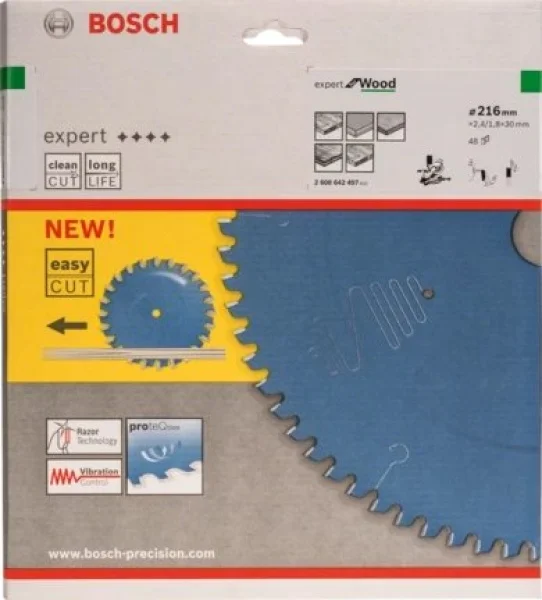 Bosch expert for wood lama per troncatrice 216x30 mm per legno 2608642497 - dettaglio 2