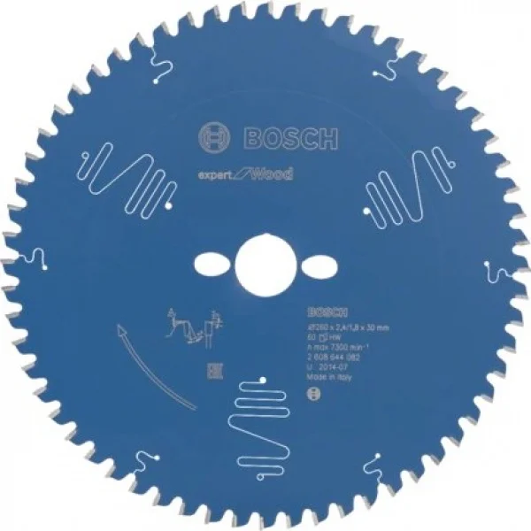 Bosch expert for wood lama per troncatrice 260x30 mm per legno 2608644082 - dettaglio 1