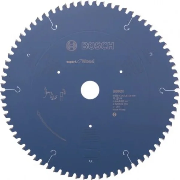 Bosch expert for wood lama per troncatrice 300x30 mm per legno 2608642499 - dettaglio 1
