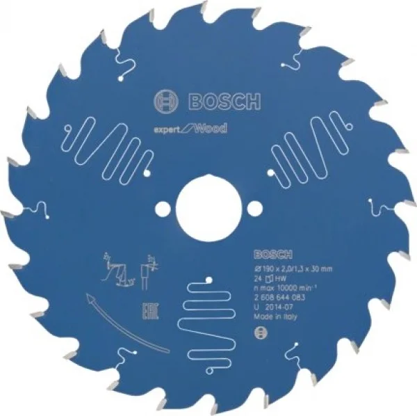 Bosch expert for wood lama per seghe da banco 190x30 mm per legno 2608644083 - dettaglio 1