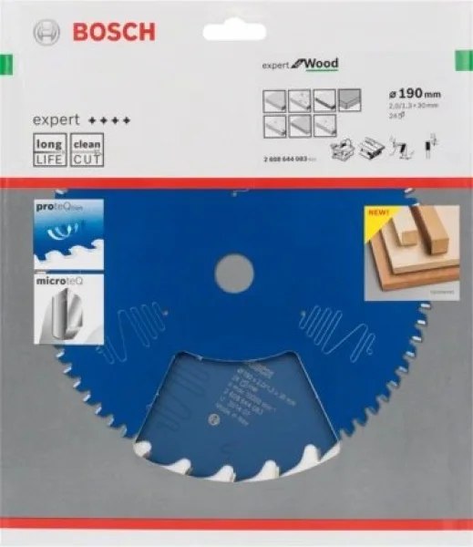 Bosch expert for wood lama per seghe da banco 190x30 mm per legno 2608644083 - dettaglio 2