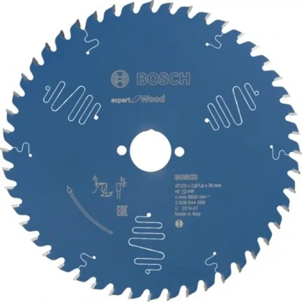 Bosch expert for wood lama per seghe da banco 220x30 mm per legno 2608644088 - dettaglio 1