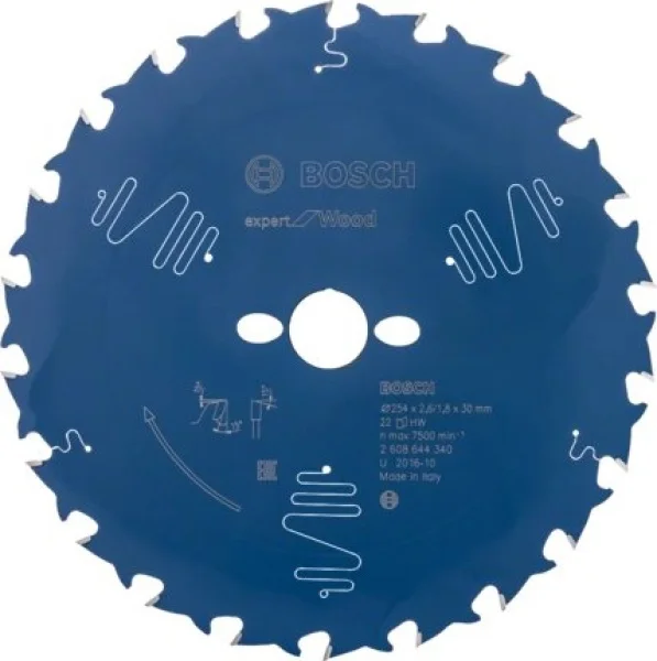 Bosch expert for wood lama per seghe da banco 254x30 mm per legno 2608644340 - dettaglio 1
