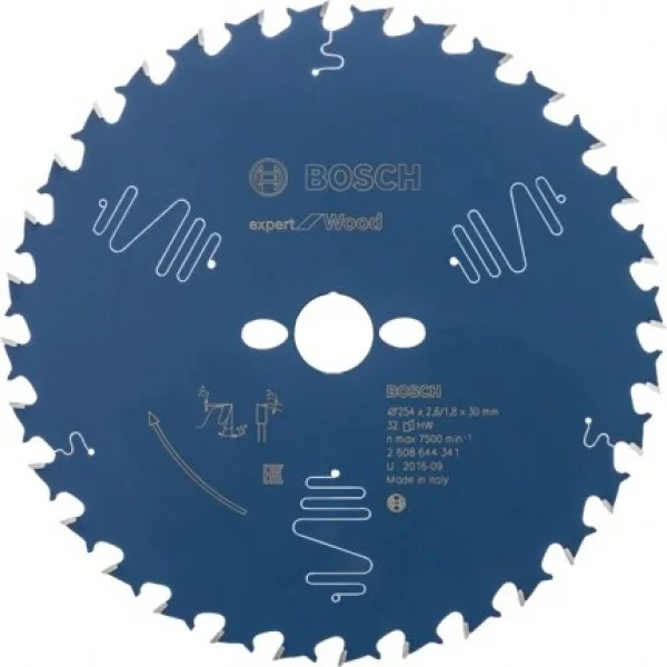 Bosch expert for wood lama per seghe da banco 254x30 mm per legno 2608644341 - dettaglio 1