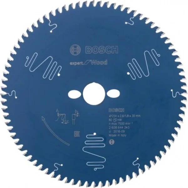 Bosch expert for wood lama per seghe da banco 254x30 mm per legno 2608644343 - dettaglio 1