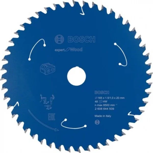 Bosch expert for wood lama per seghe ad affondamento 165x20 mm per legno 2608644509 - dettaglio 1