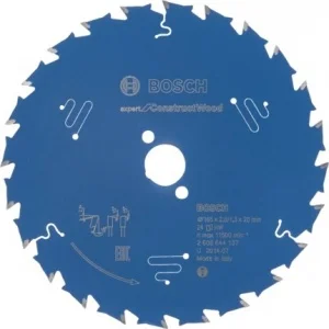 Bosch expert for construct wood lama per seghe circolari 165x20 mm per legno chiodato 2608644137 - dettaglio 1