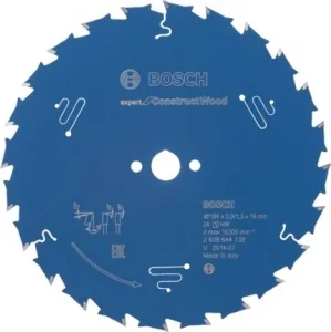 Bosch expert for construct wood lama per seghe circolari 184x16 mm per legno chiodato 2608644138 - dettaglio 1