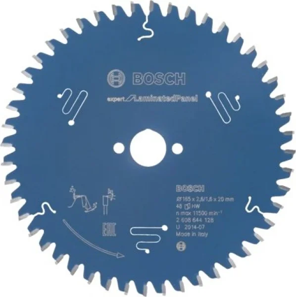 Bosch expert for laminated panel lama per seghe circolari 165x20 mm per laminati 2608644128 - dettaglio 1