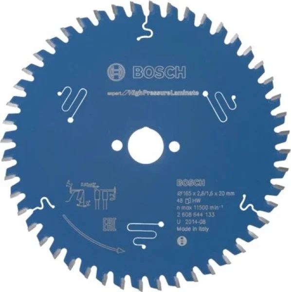 Bosch expert for high pressure laminate lama per seghe circolari 165x20 mm per hpl 2608644133 - dettaglio 1