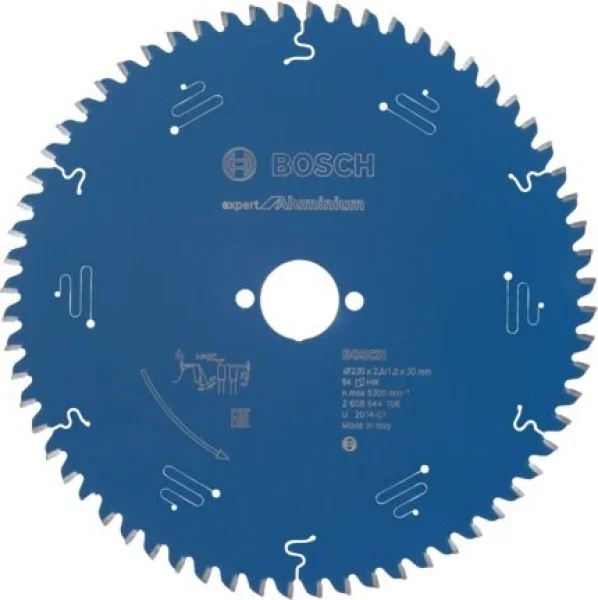 Bosch expert for aluminium lama per sega circolare 230x30 mm per alluminio 2608644106 - dettaglio 1