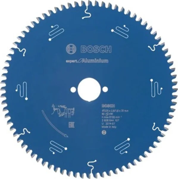 Bosch expert for aluminium lama per sega circolare 235x30 mm per alluminio 2608644107 - dettaglio 1