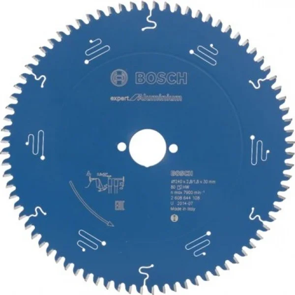 Bosch expert for aluminium lama per sega circolare 240x30 mm per alluminio 2608644108 - dettaglio 1