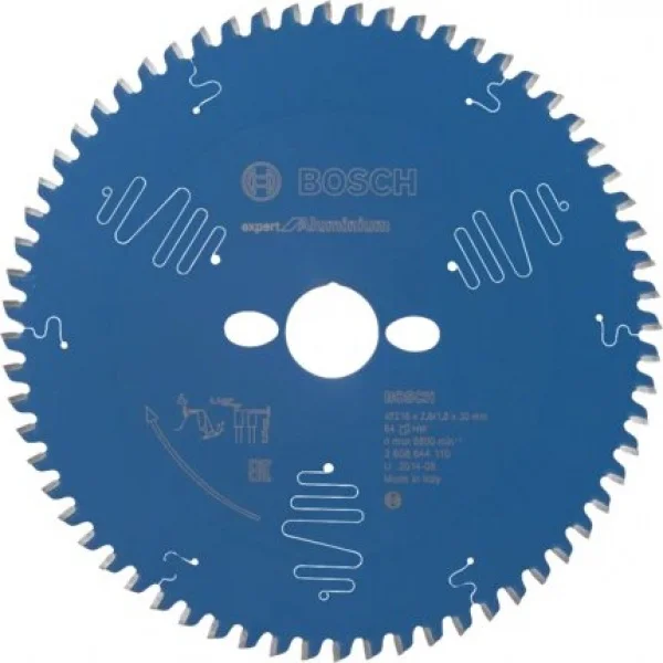 Bosch expert for aluminium lama per troncatrice 216x30 mm per alluminio 2608644110 - dettaglio 1