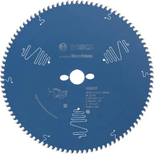 Bosch expert for aluminium lama per troncatrice 315x30 mm per alluminio 2608644116 - dettaglio 1