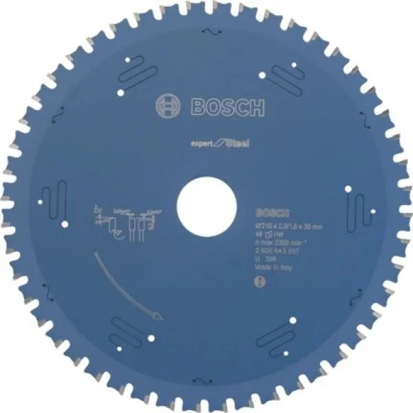 Bosch expert for steel lama per seghe circolari 210x30 mm per acciaio 2608643057 - dettaglio 1
