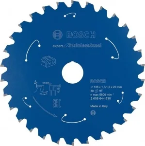 Bosch expert for stainless steel lama per seghe circolari 136x20 mm per acciaio inox 2608644530 - dettaglio 1