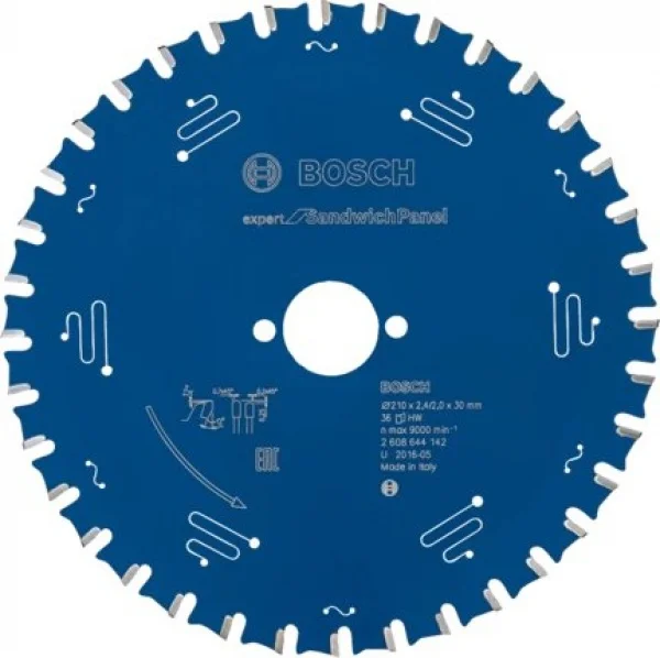 Bosch expert lama per sega circolare 210x30 mm per pannelli sandwich 2608644142 - dettaglio 1