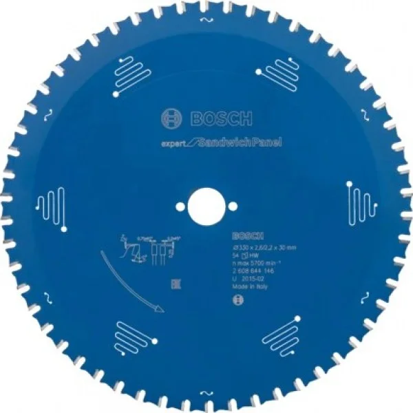 Bosch expert lama per sega circolare 330x30 mm per pannelli sandwich 2608644146 - dettaglio 1