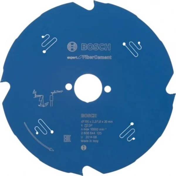 Bosch expert for fiber cement lama per sega circolare 190x30 mm per fibrocemento 2608644125 - dettaglio 1