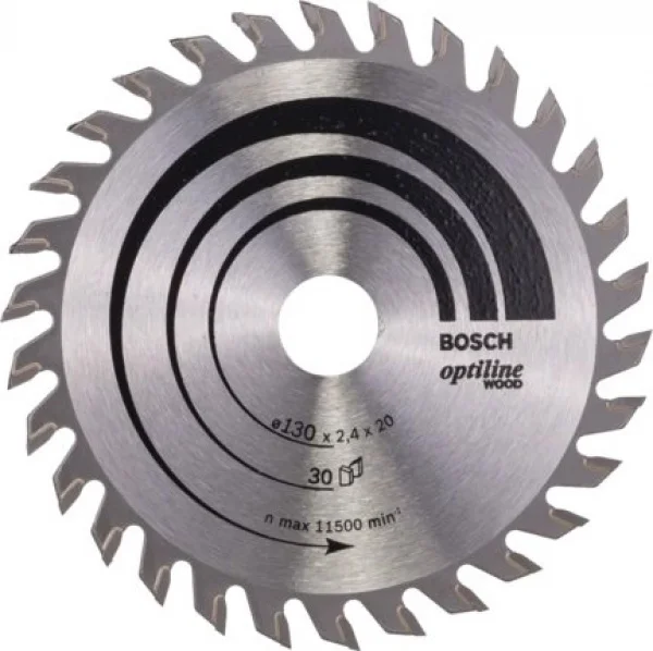 Bosch optiline wood lama per sega circolare 130x20 mm per legno 2608640583 - dettaglio 1
