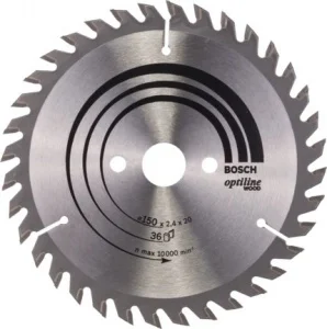 Bosch optiline wood lama per sega circolare 150x20 mm per legno 2608640593 - dettaglio 1