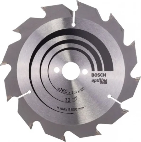 Bosch optiline wood lama per sega circolare 160x20 mm per legno 2608641170 - dettaglio 1