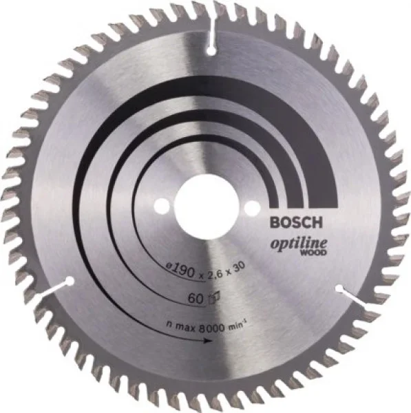 Bosch optiline wood lama per sega circolare 190x30 mm per legno 2608641188 - dettaglio 1