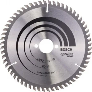 Bosch optiline wood lama per sega circolare 190x30 mm per legno 2608641188 - dettaglio 1
