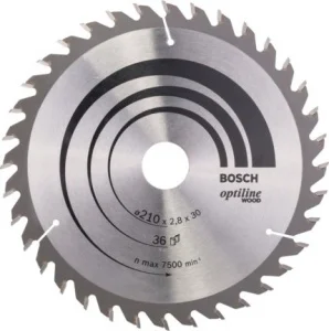Bosch optiline wood lama per sega circolare 210x30 mm per legno 2608640622 - dettaglio 1