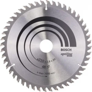 Bosch optiline wood lama per sega circolare 210x30 mm per legno 2608640623 - dettaglio 1