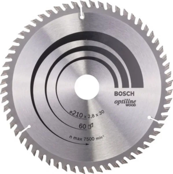Bosch optiline wood lama per sega circolare 210x30 mm per legno 2608641190 - dettaglio 1