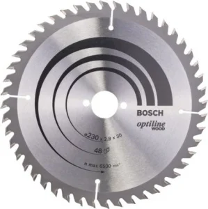 Bosch optiline wood lama per sega circolare 230x30 mm per legno 2608640629 - dettaglio 1